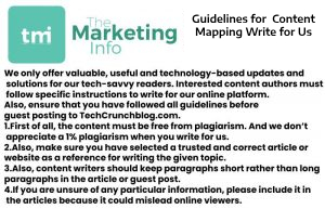 Guidelines for  Content Mapping Write for Us