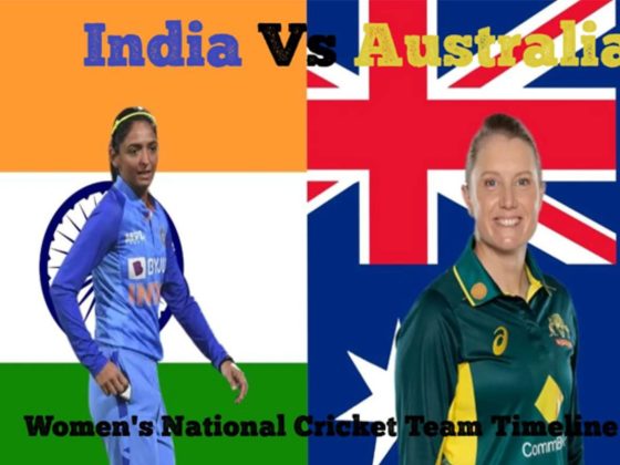 india women's national cricket team vs australia women's national cricket team timeline