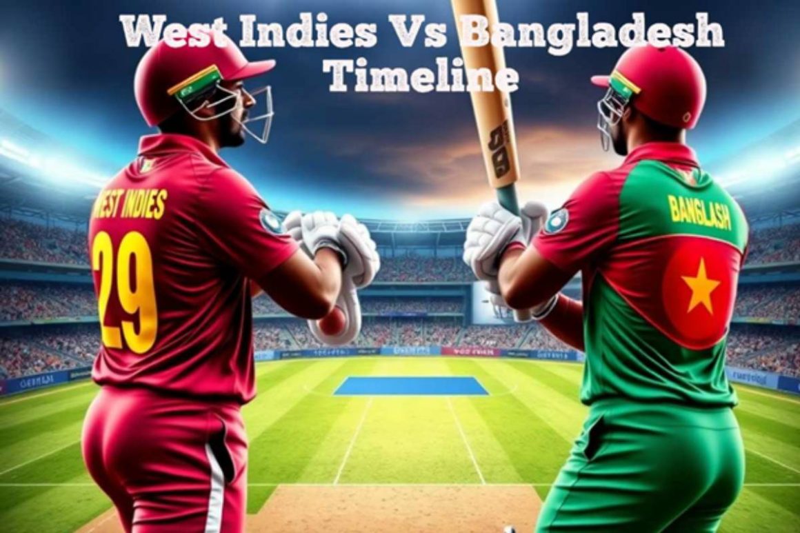 west indies cricket team vs bangladesh national cricket team timeline